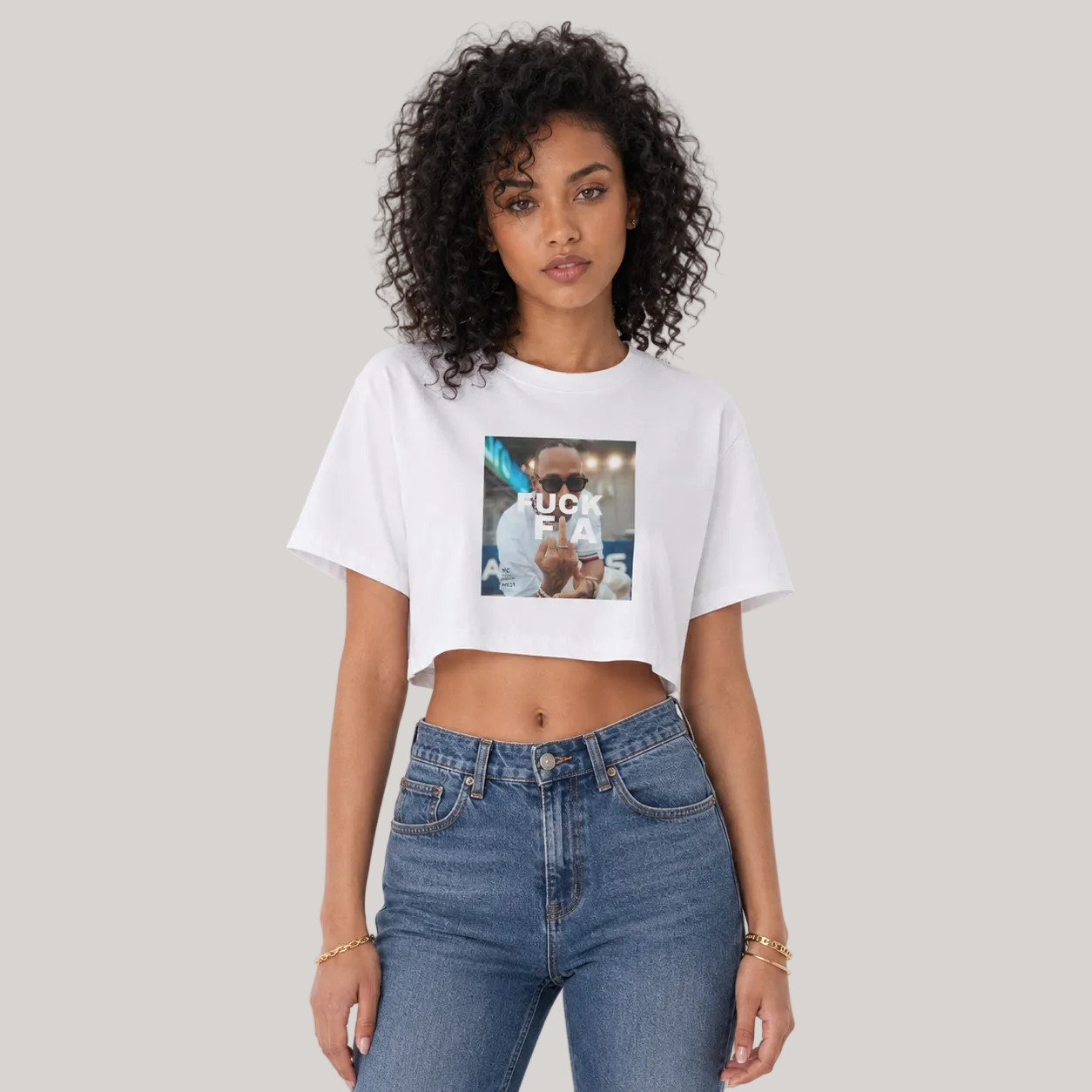 F*** FIA Women's Crop Top