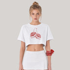 16 Cherry Women's Crop Top
