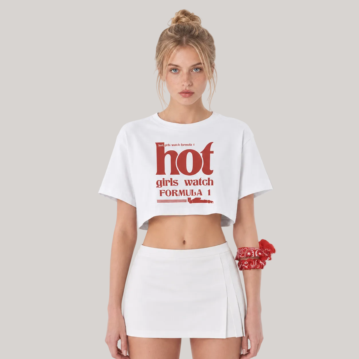 Hot Girls Women's Crop Top