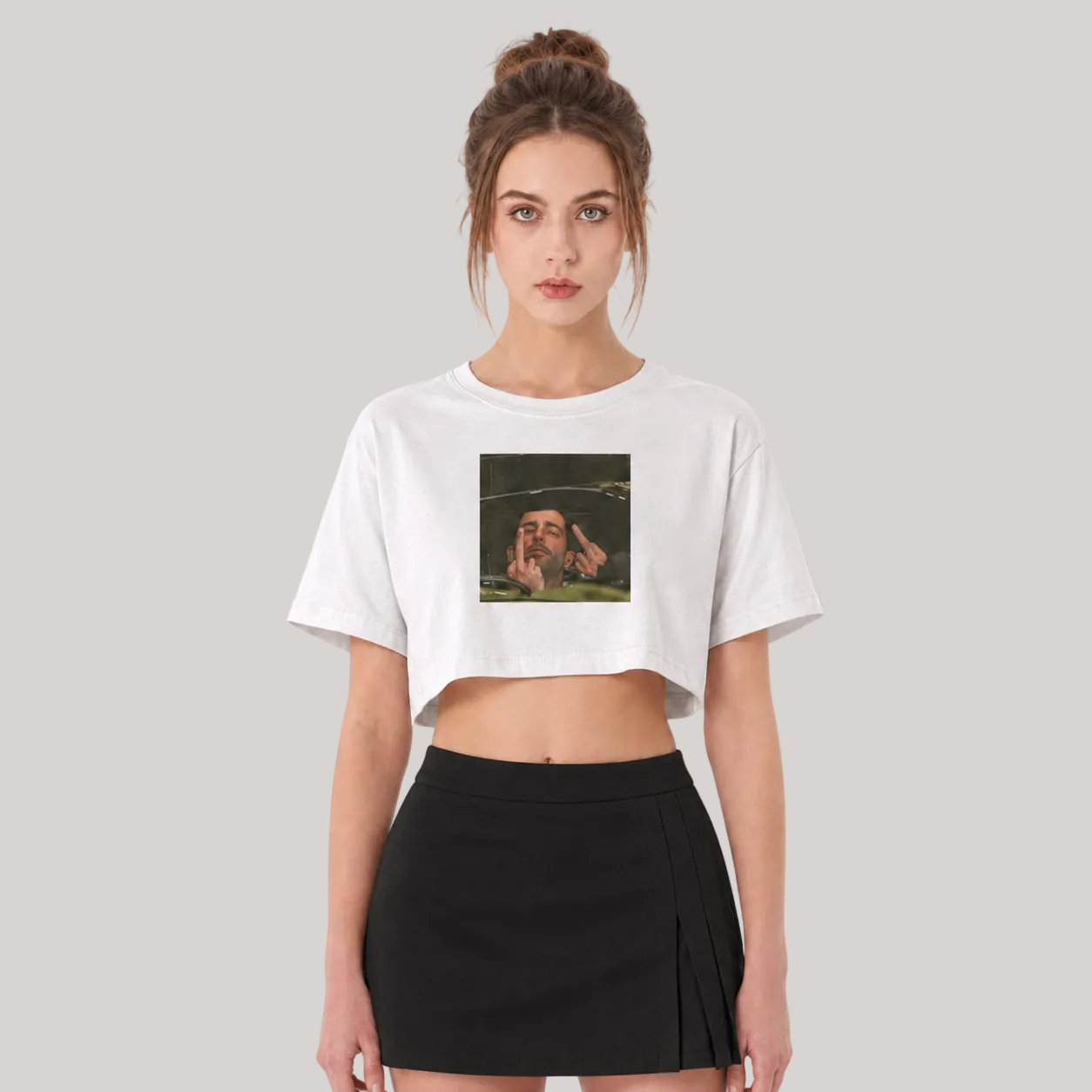 Ricciardo IDGAF Women's Crop Top