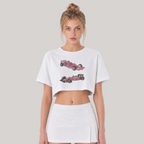 Pink Cars Crop Top