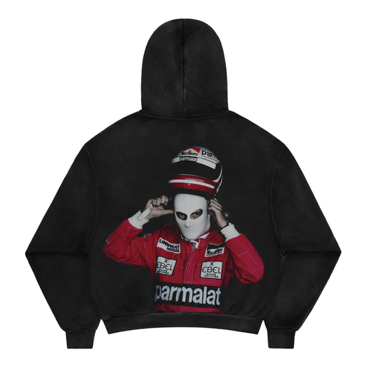 Niki Lauda Masked Bandit Oversized Hoodie