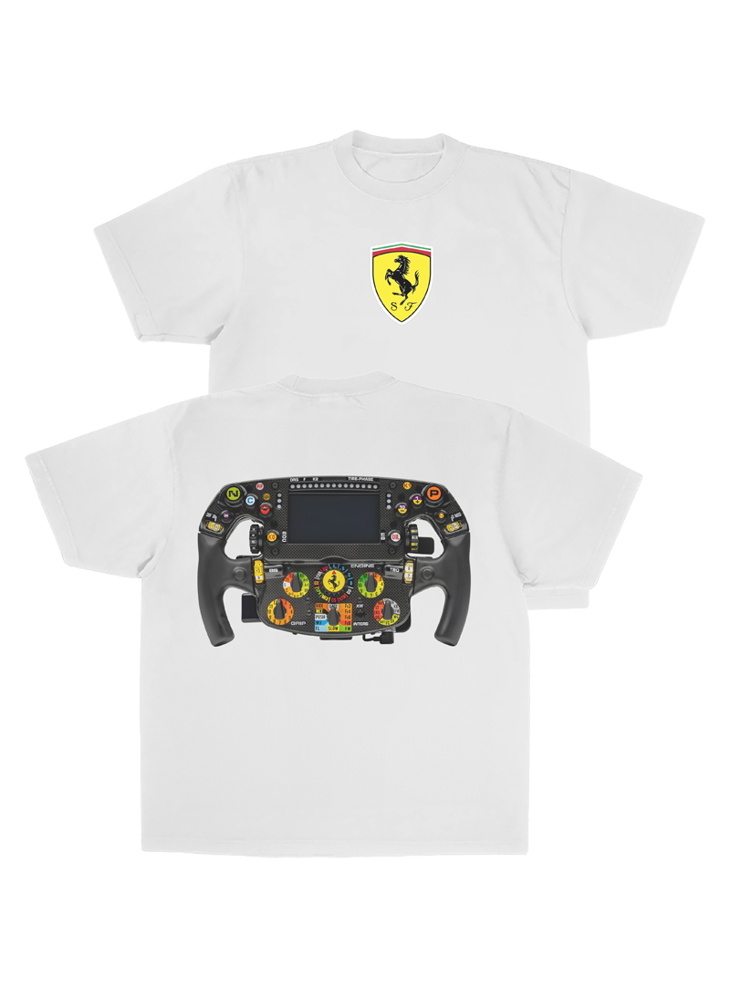 Ferrari Steering Wheel Tee