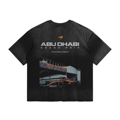 McLaren Abu Dhabi Tie-Dyed Oversized Tee